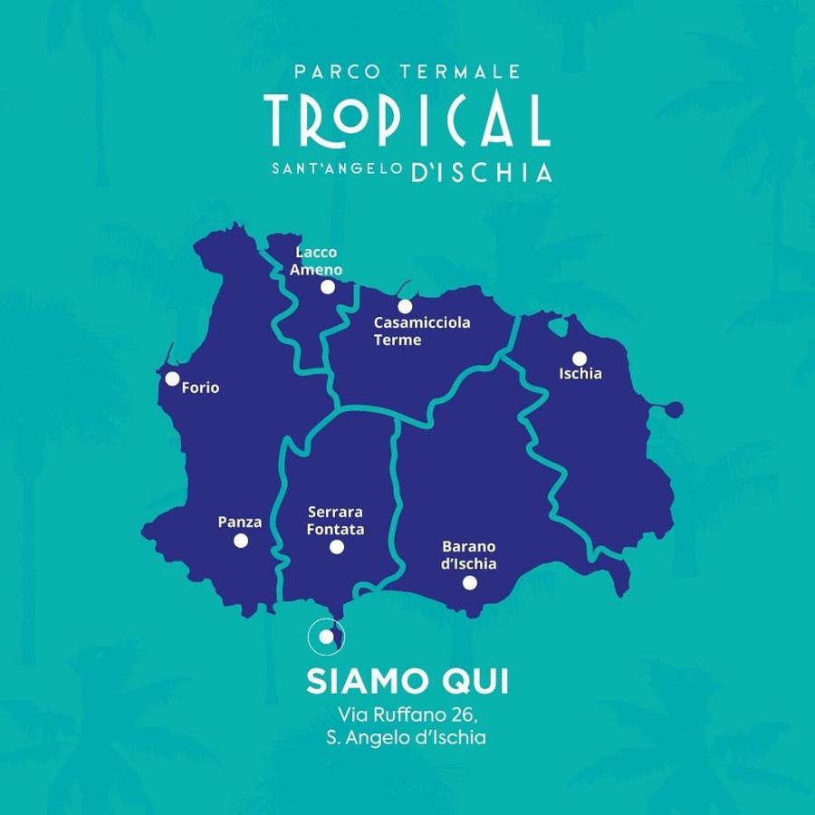 Parco Termale Tropical Bed and Breakfast Isquia Exterior foto